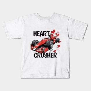 F1 heart crusher Kids T-Shirt